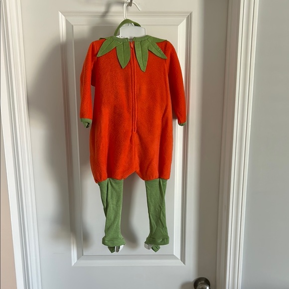 Pumpkin Costume for Kids - Orange and Green - Picture 6 of 6